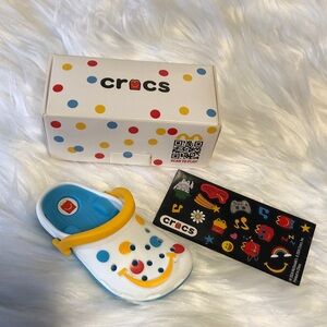 McDonalds CROCS Shoe Bag Charm with Colorful Accents NIB